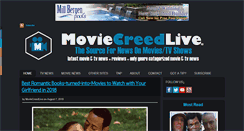 Desktop Screenshot of moviecreedlive.com