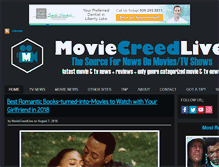 Tablet Screenshot of moviecreedlive.com